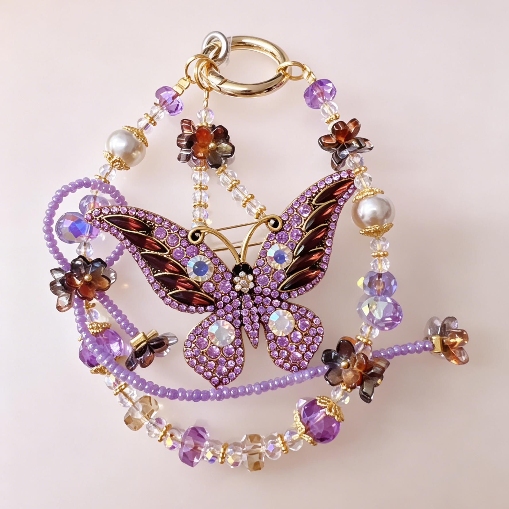 【Live Opening】Handmade mobile phone chain pendant cord