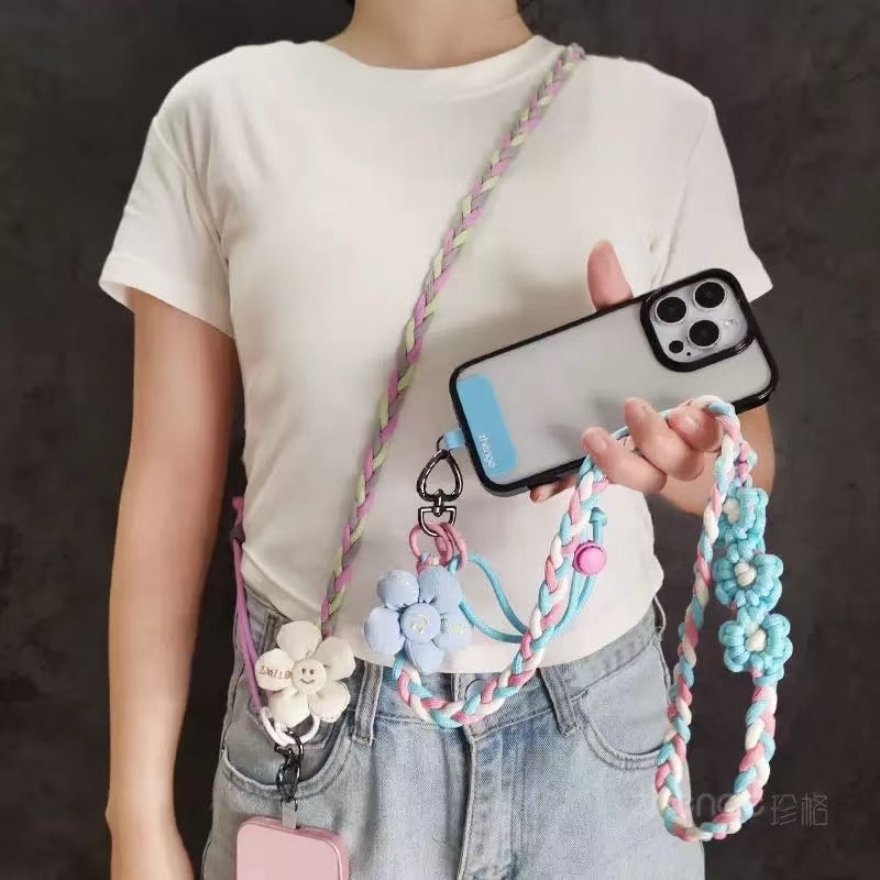 【Live Opening】Hand-woven strap for carrying a mobile phone on the body