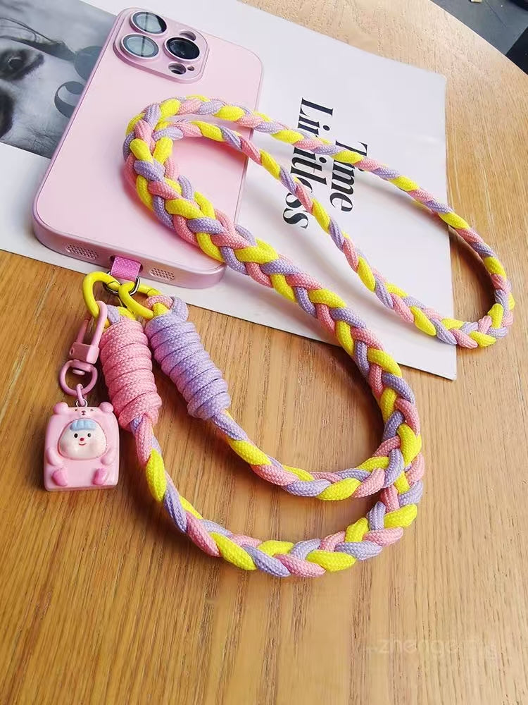 【Live Opening】Hand-woven strap for carrying a mobile phone on the body