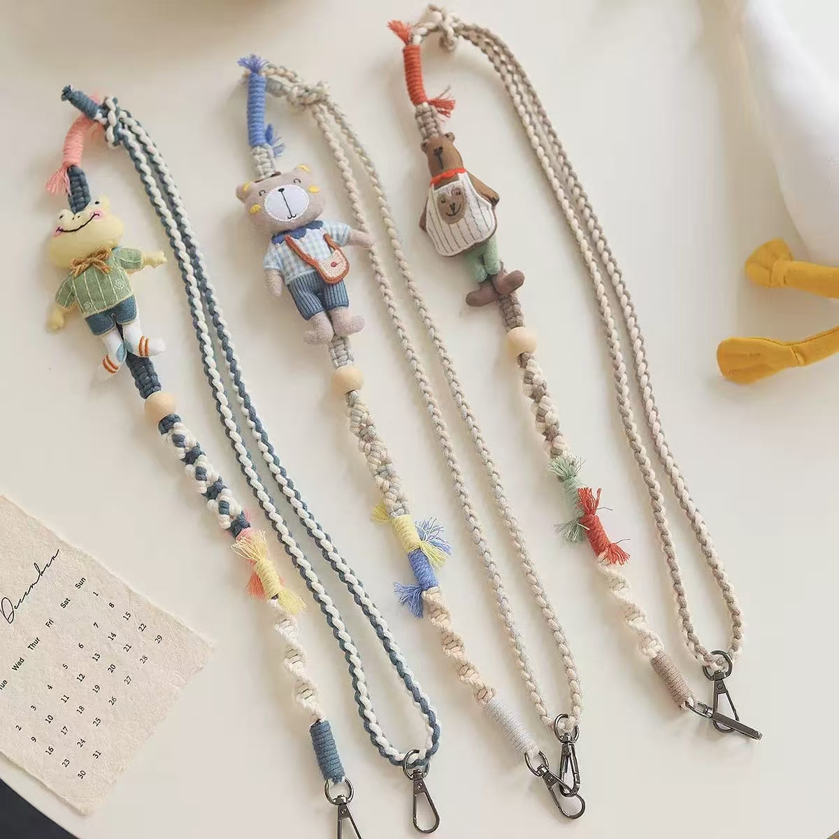 【Live Opening】Hand-woven strap for carrying a mobile phone on the body