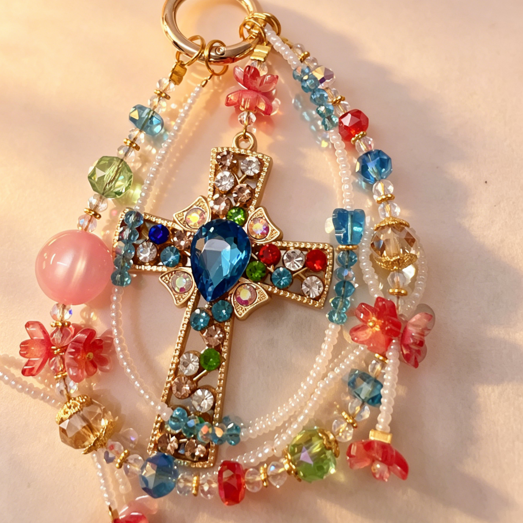 【Live Opening】Handmade mobile phone chain pendant cord